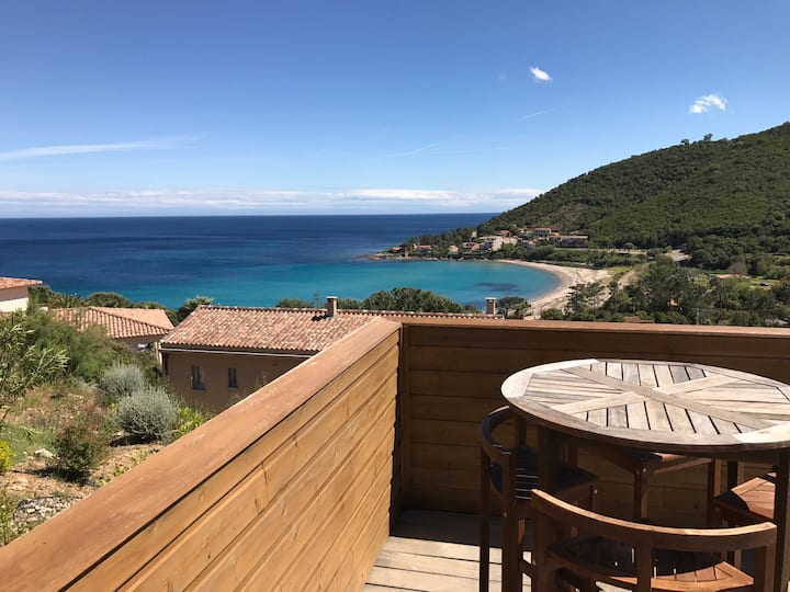 villa 6/7 pers sea/mountain view Tarco South Corsica Houses for Rent in Conca, Corse, France