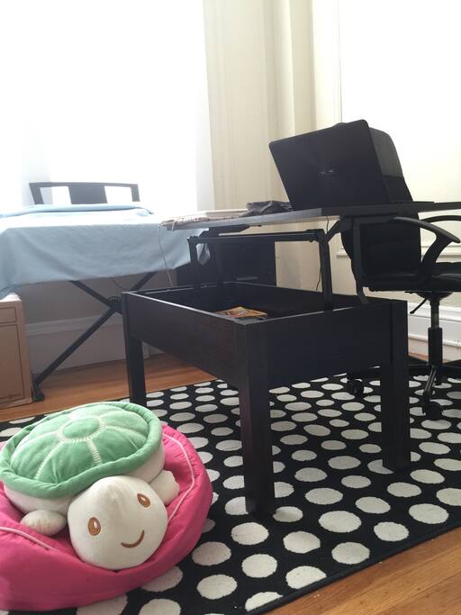 carpet, coffee table and chairs