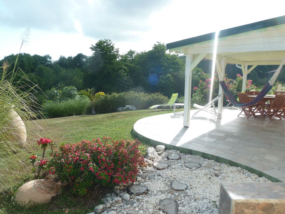 Terrasse et jardin