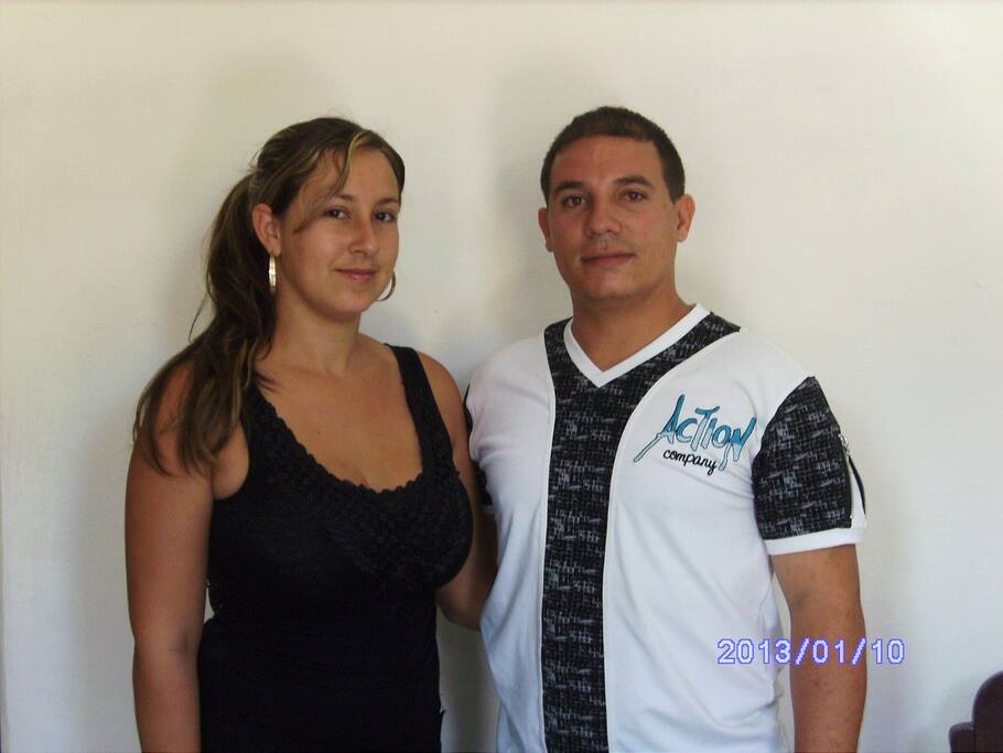 Foto de Fidel y Yesenia