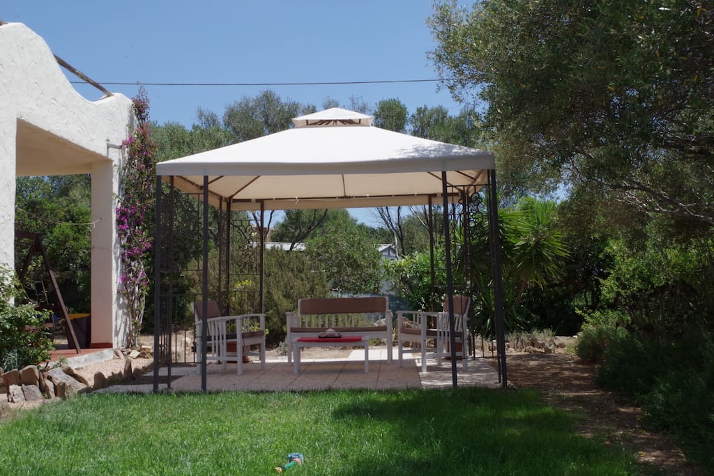 Unser Pavillon zum relaxen