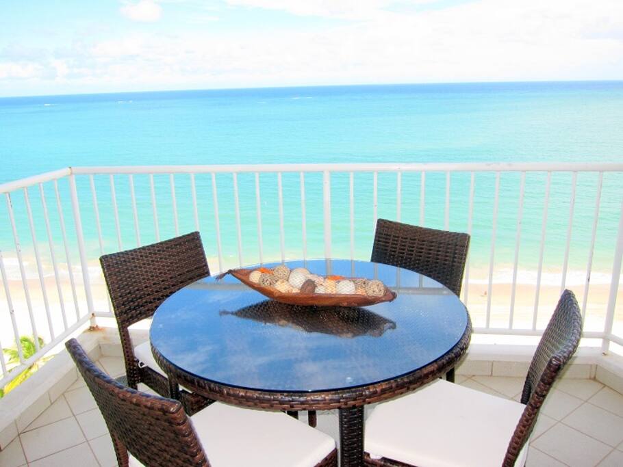 Beachfront Balcony