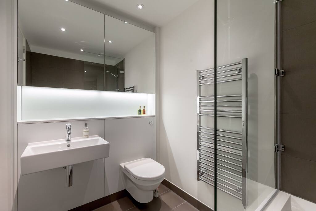 Your private bathroom.