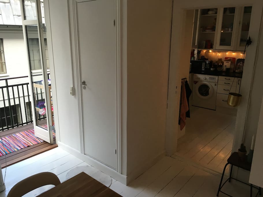 Dinning room and kitchen