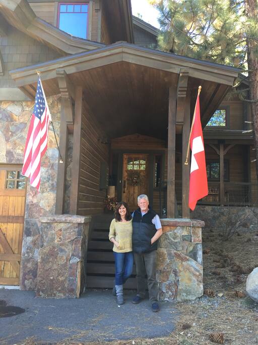 Welcome to our mountain home.