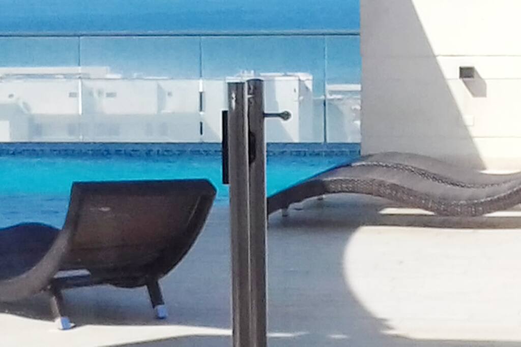 Espacio de piscina