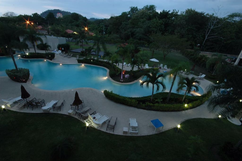 Pool View from Condo