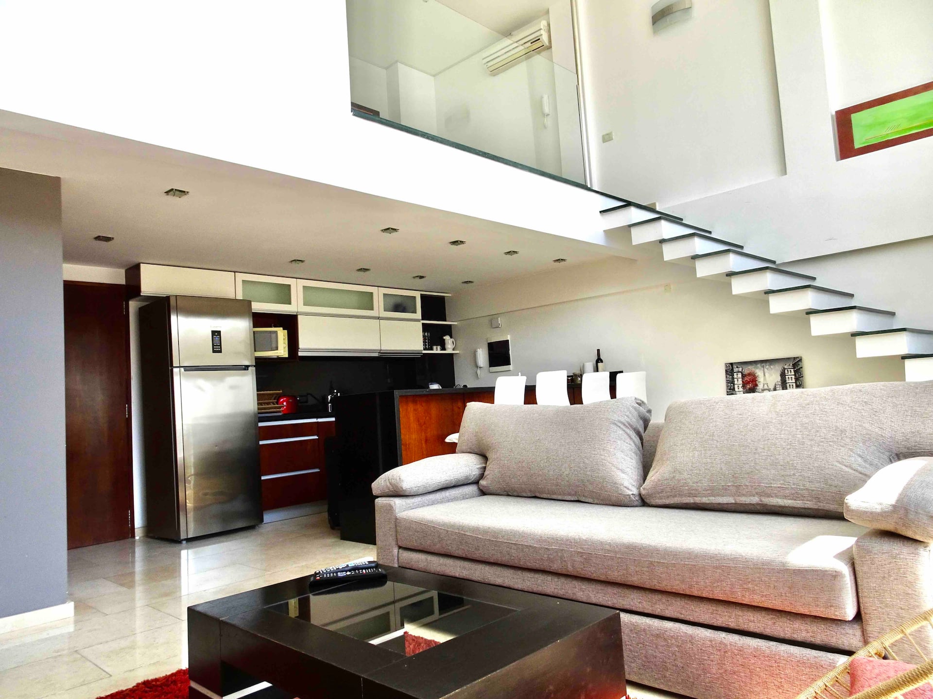 Loft mobiliado com 1 quarto e piscina em Villa Crespo