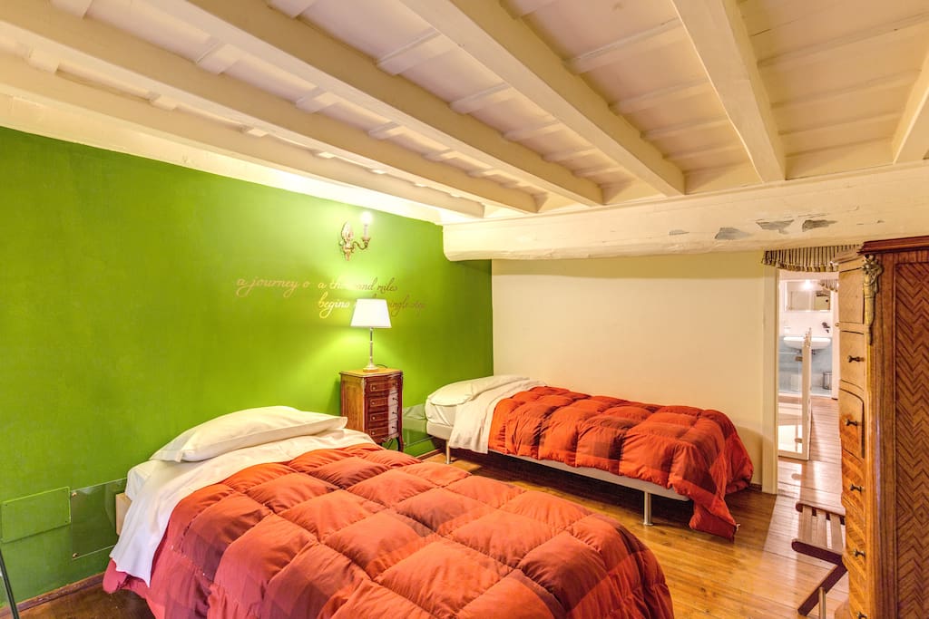 This is the bedroom n. 3 on the upper level
