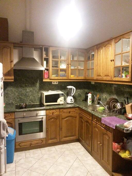 Kitchen is ready to use for you