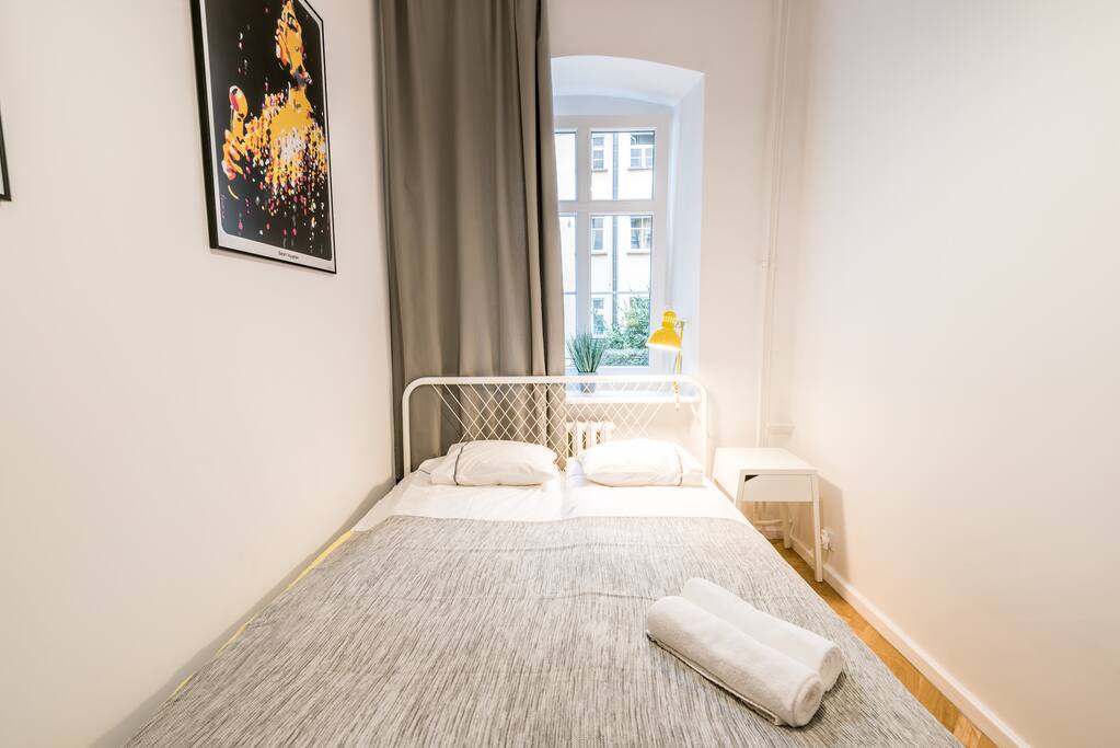 Bedroom with double bed