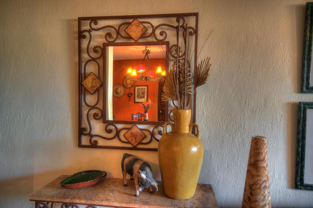 Gracious entry way.