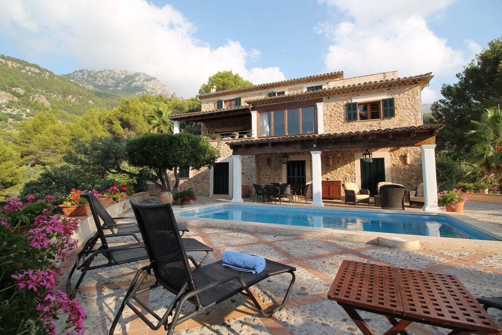 House from Pool