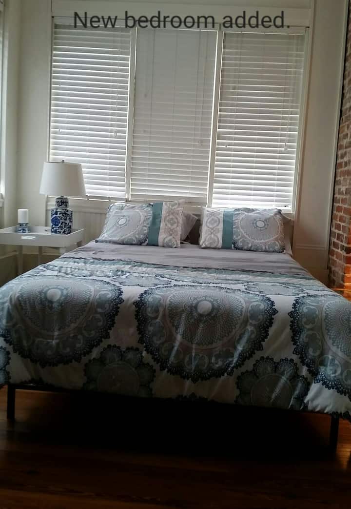 our 4th bedroom. memory foam mattress 