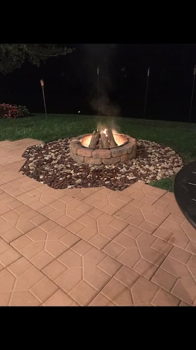 Rear patio