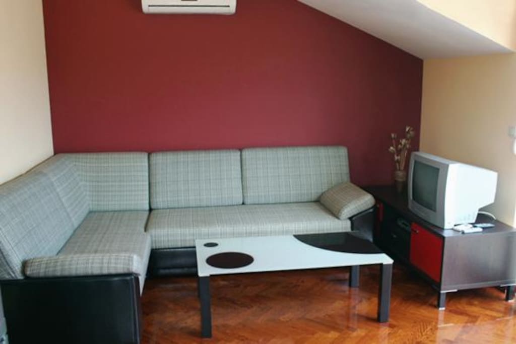 Living room, Surface: 10 m²