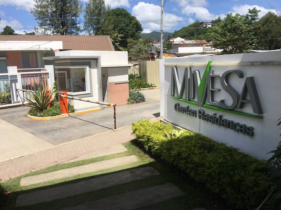 Entrance to development