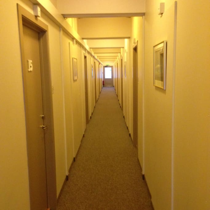 The hallway