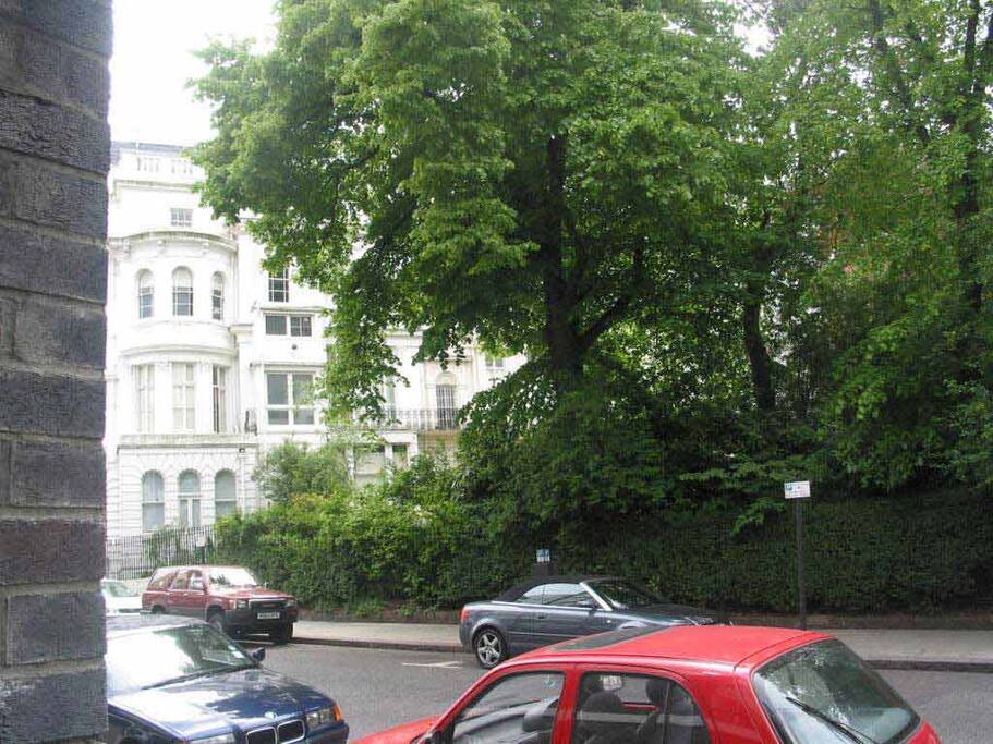 Across to garden view
