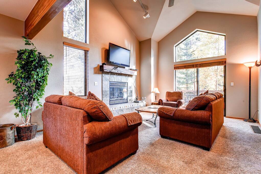 Do You Have a Large Group? Sawmill Patch 107, On Your Left, Can Be Rented Along With Unit 105 To Sleep A Total of 20 People