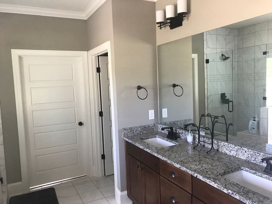 In-suite bathroom