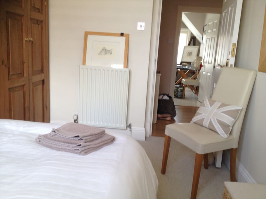 Bright and spacious double bedded room