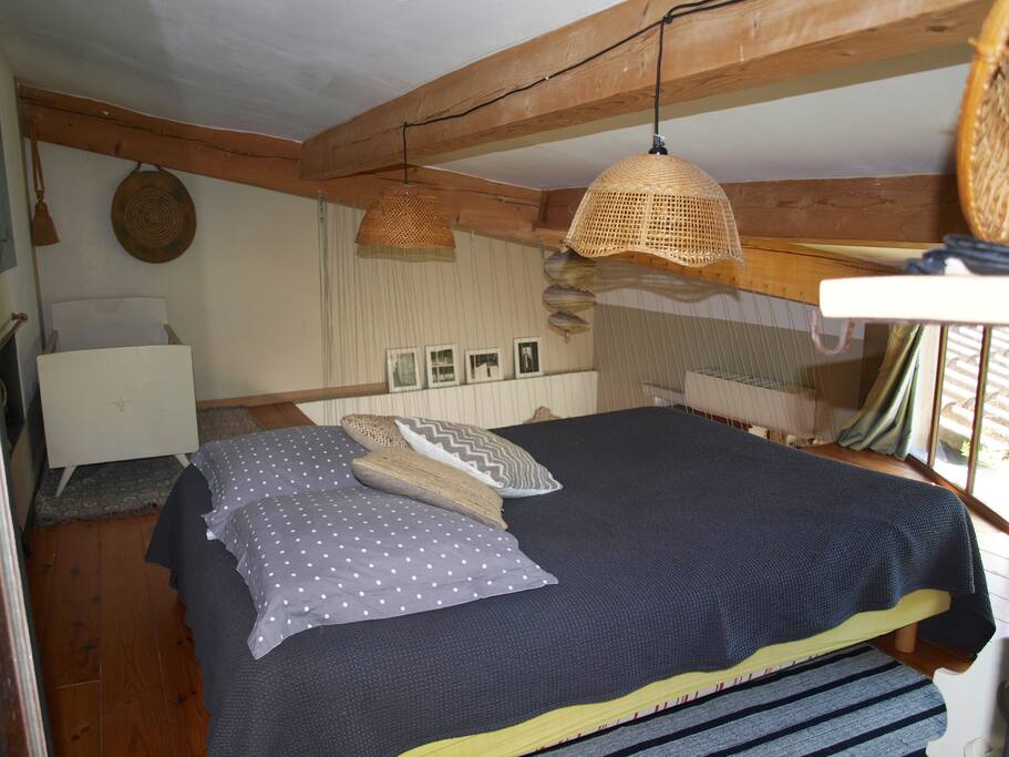 La chambre sur la mezzanine