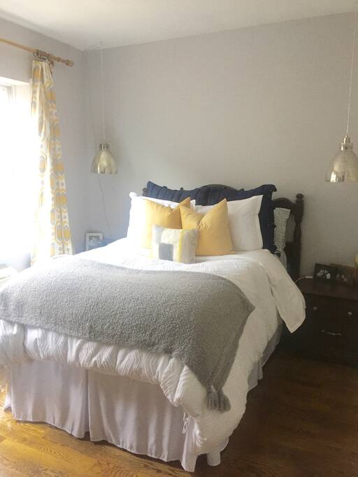 comfy high bed
