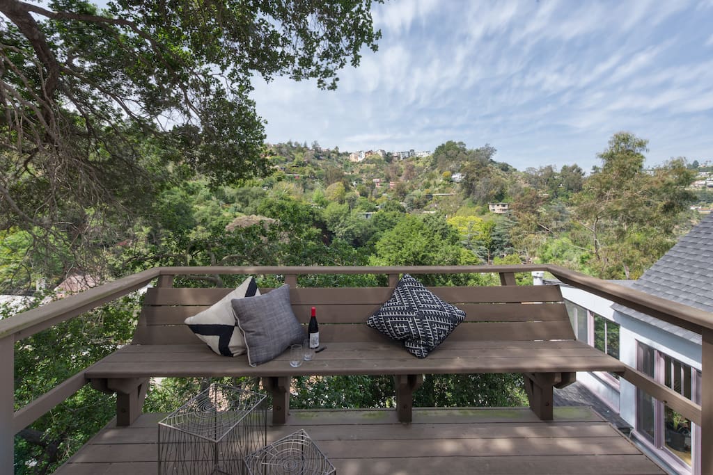 Gorgeous views from your private deck