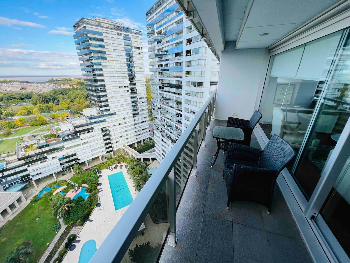 Departamento de 1 dormitorio con terraza en Puerto Madero