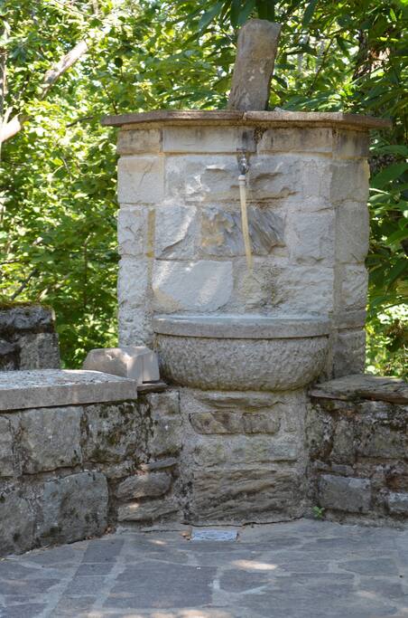 La fontana nel giardino