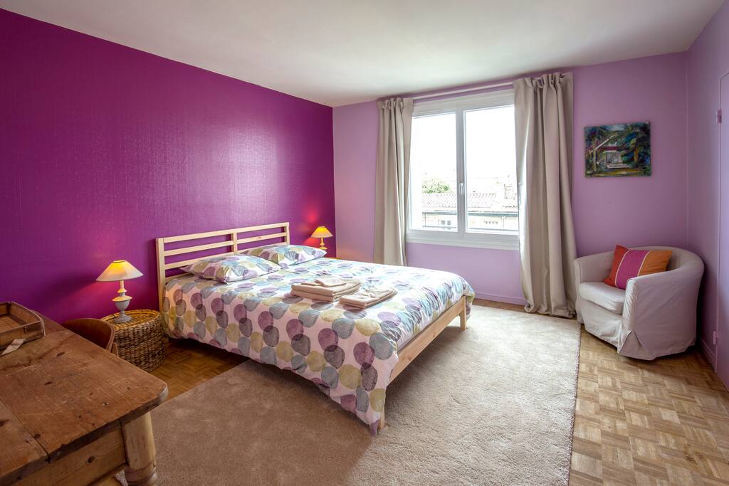 Chambre 1, lit double
