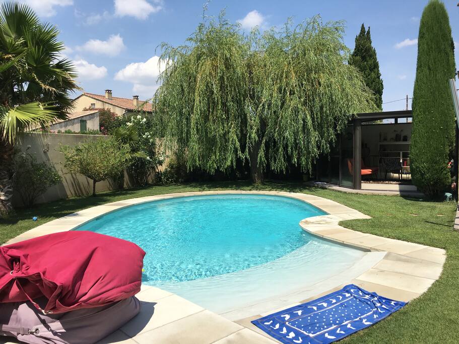 The swimming pool