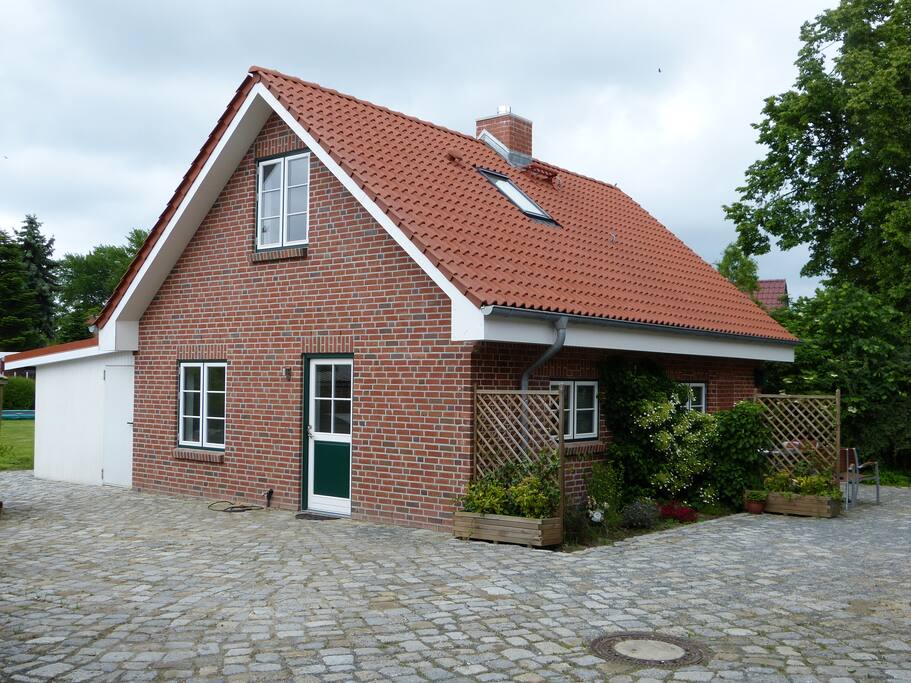 Ferienhaus Eingangsseite