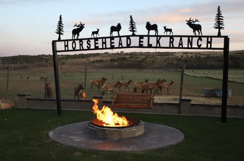 Come stay with the Elk herd @ Horsehead Elk Ranch!