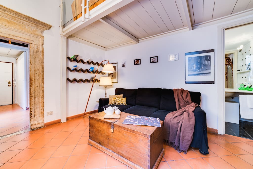 The living room