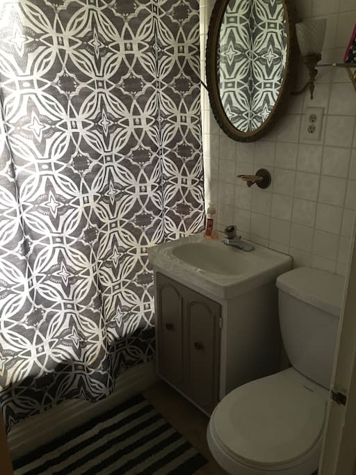 Common area bathroom