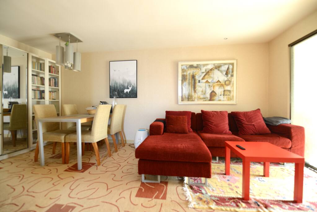The living room