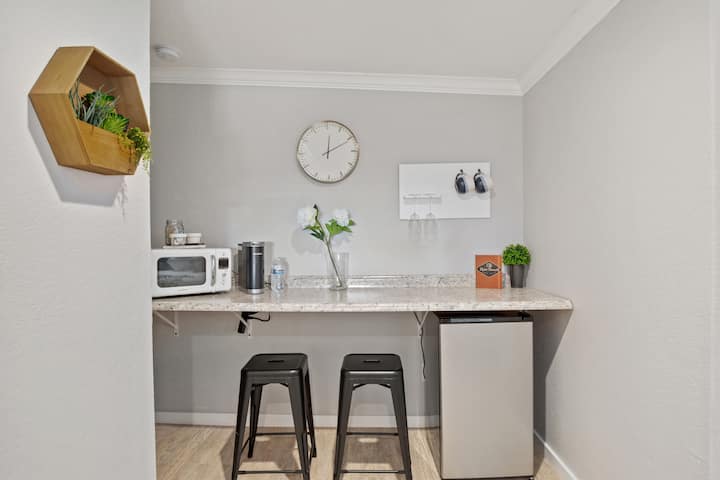 Downtown Gem |  Studio 1 @ Beer Ranch Project Inn - Wimberley, TX