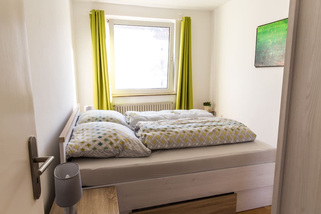 Das bequeme Doppelbett,comfortable double bed