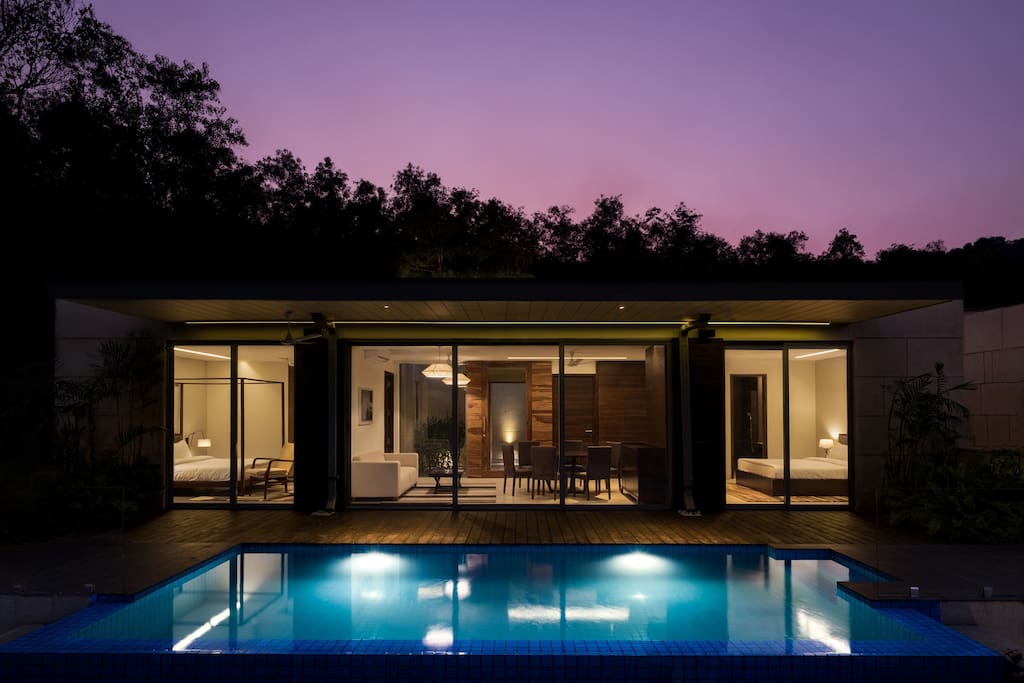 Luxury 2.0. Вилла в Индии. Villa Vibe.