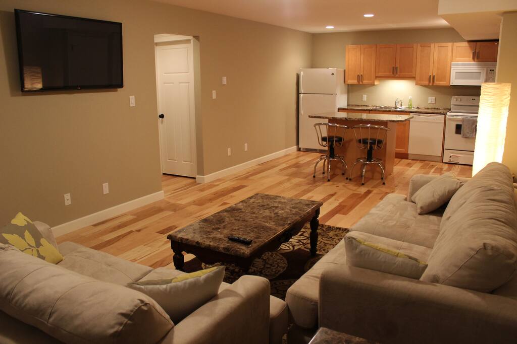 Main living area - open and spacious