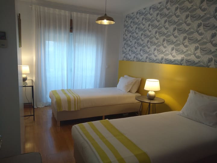 Žltá izba (1. poschodie) Deco Spring / leto: usporiadanie samostatných lôžok