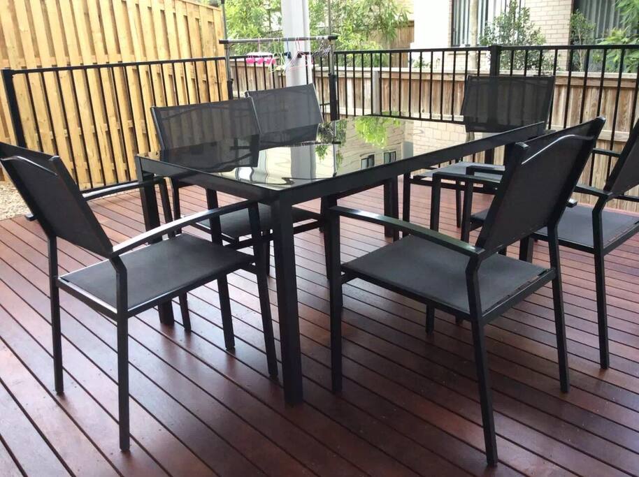 Comfort deck for you to relax