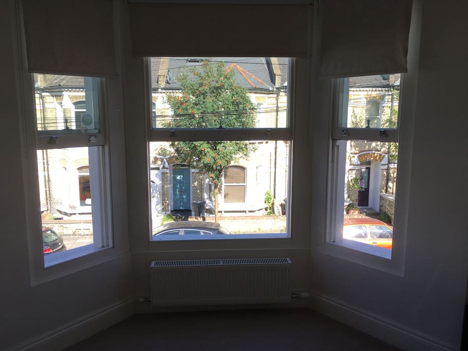 View of the Street from the Master Bedroom