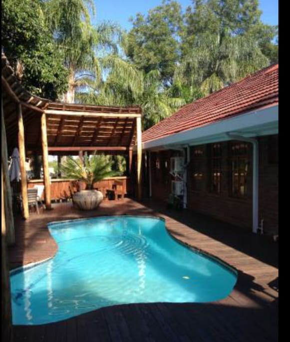 Swimming pool area