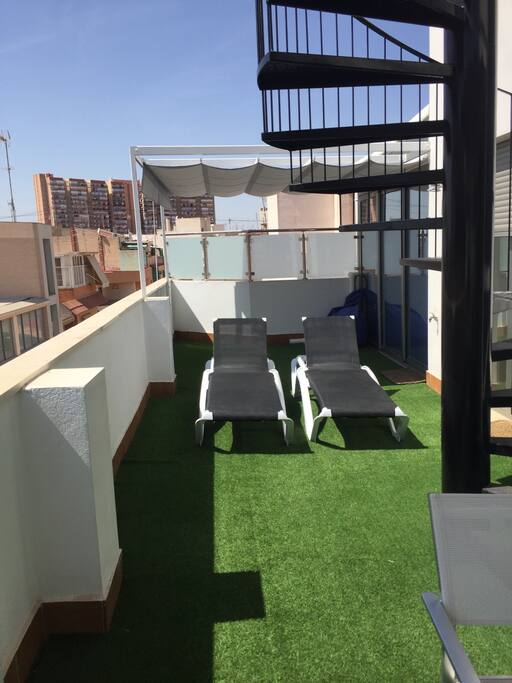 First floor terrace