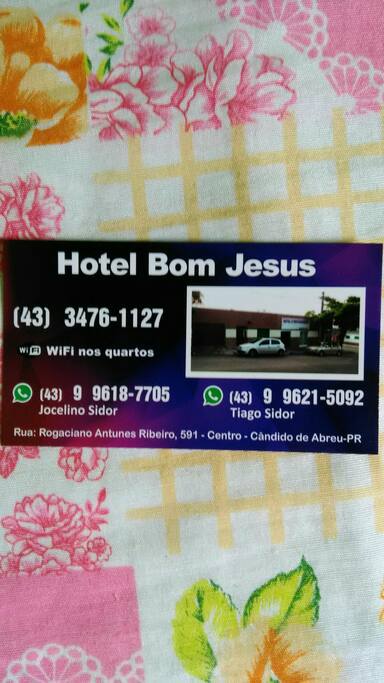 Hotel Bom Jesus - Cândido de Abreu - PR