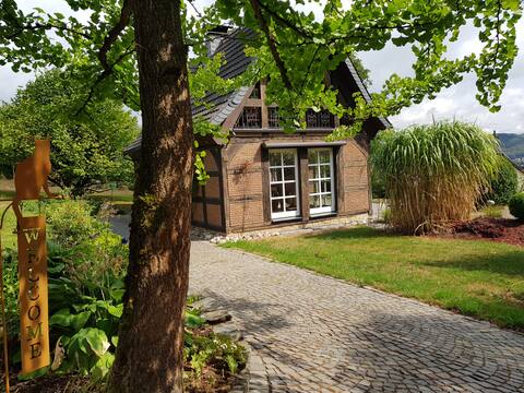 Cozy half-timbered house in the Bergisches Land