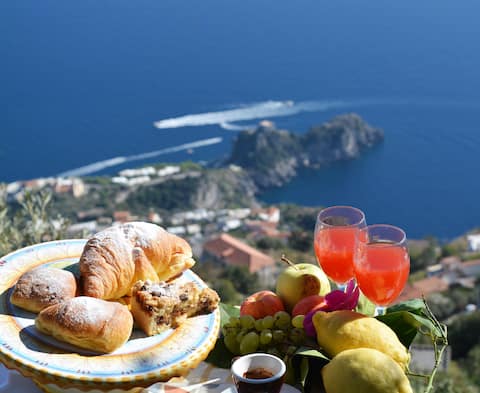 B&B Miramare sea view Agerola & Amalfi coast-rooms